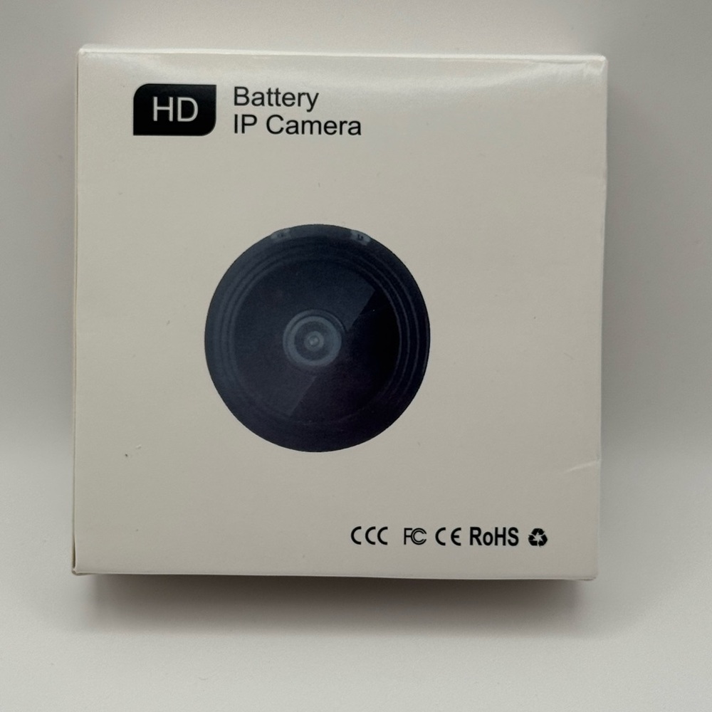 HD Battery IP Camera - Black